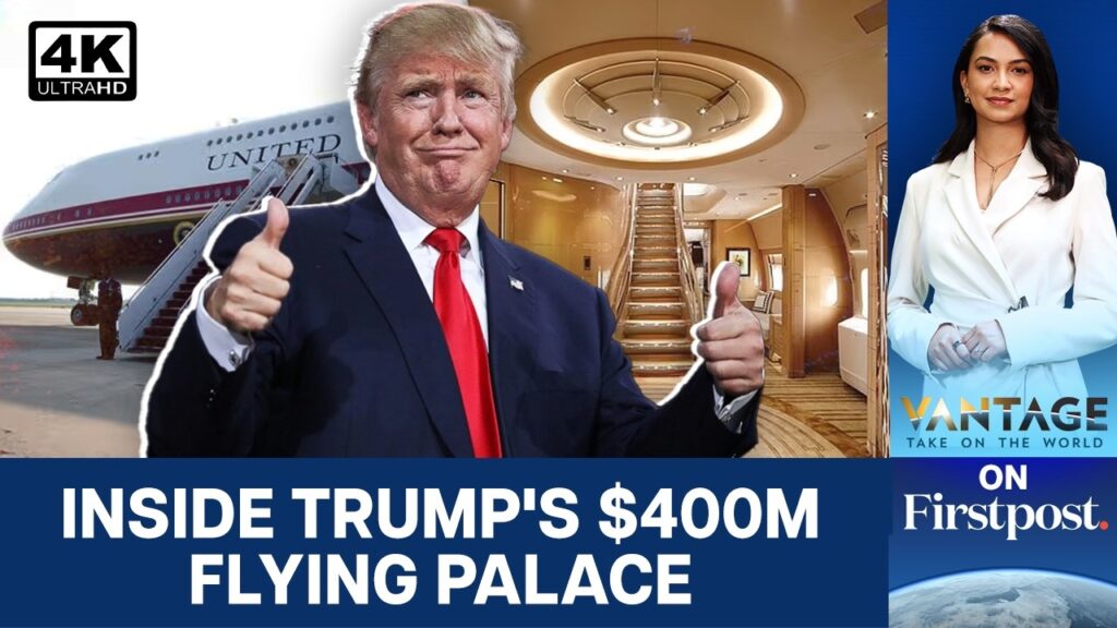 Take a look inside Trump’s Boeing 747 Jet That Qatar Gifted | Vantage on Firstpost…. 07-02-2026