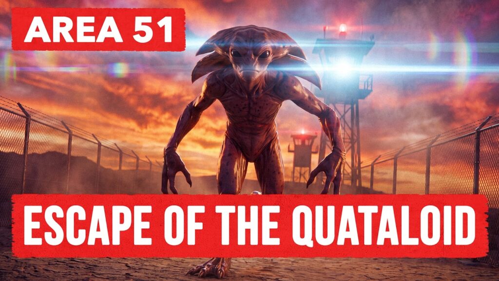 The ET Escape of Area 51., We are not Along…. 07-10-2026