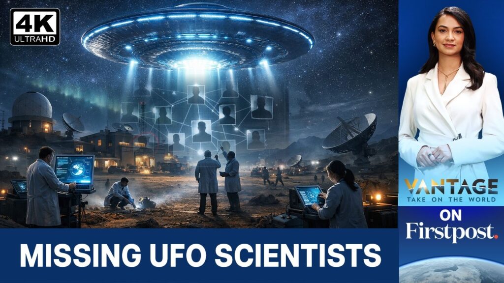 The Mystery Of The Missing UFO Scientists | Vantage on Firstpost…. 04-17-2026