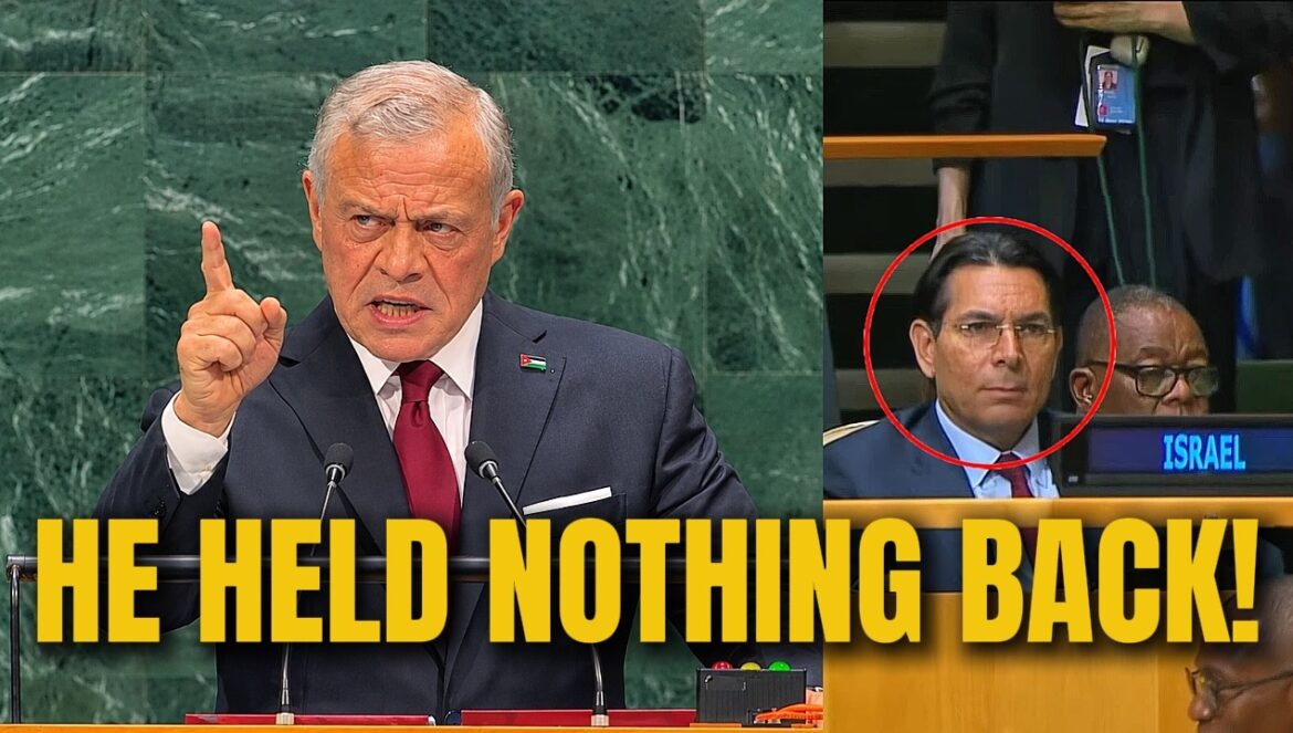 The U.N Falls Silent as Jordan’s King Rips Into Israėl Over Gazą…. 09-22-2026