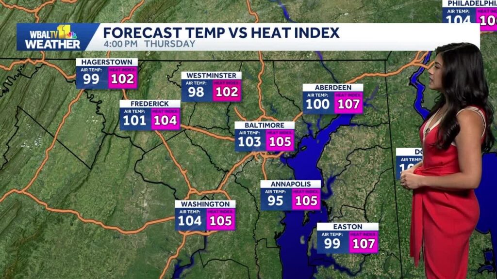 Threat of Dangerous Heat continues through the Week…. 07-01-2026