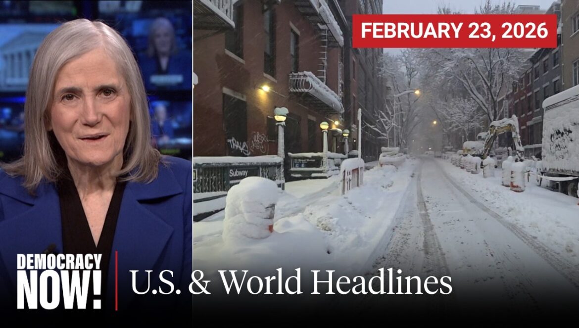 Top U.S. & World Headlines | February 23, 2026
