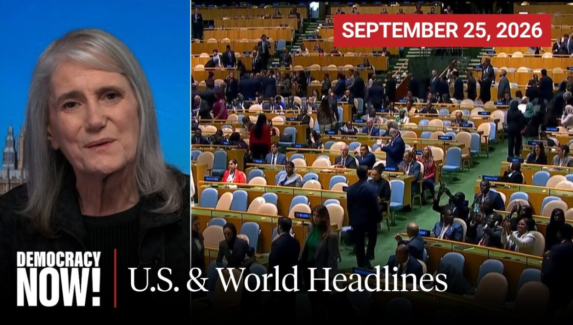 Top U.S. & World Headlines…. September 25, 2026