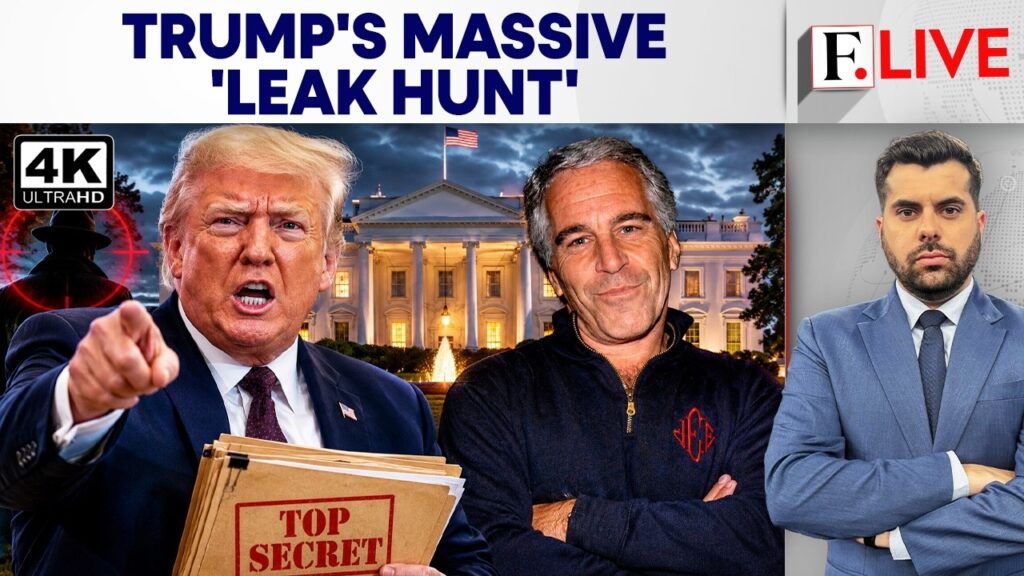 Trump Hunts White House ‘Mole’ After Epstein Files Leak Report | Firstpost Live…. 06-12-2026