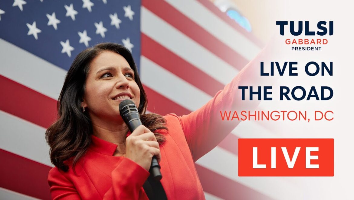 Tulsi Gabbard LIVE: Join a conversation with Tulsi & Kim – Washington, D.C…. 01-08-2026