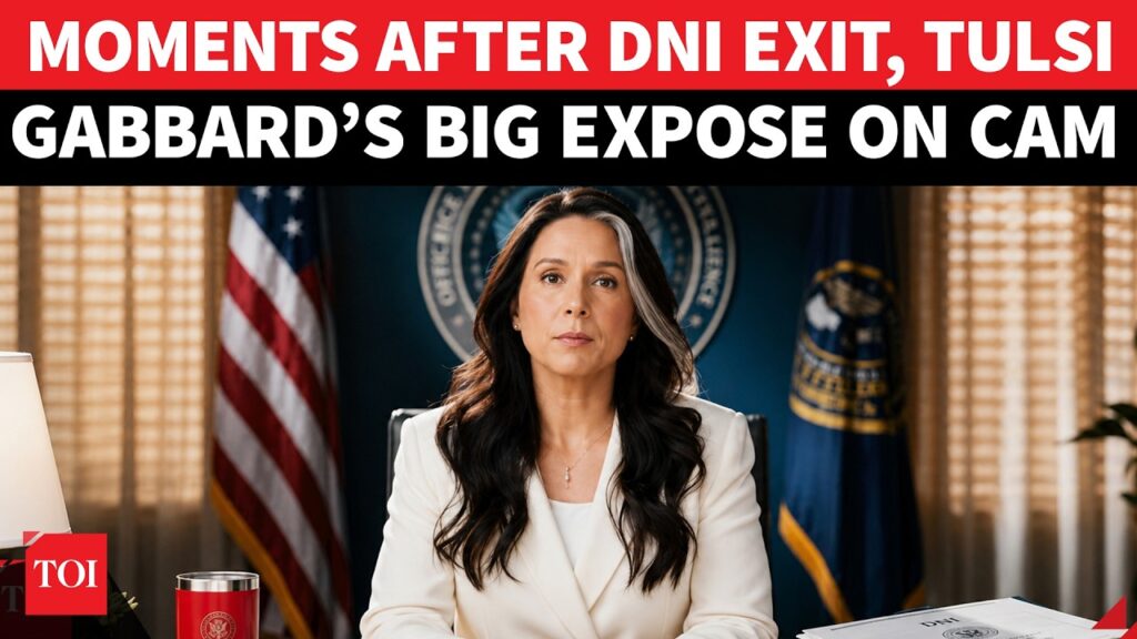 Tulsi Gabbard’s Exit Goes Nuclear, Drops On-Cam Bombshell Right After Direct. National Intell Exit | Watch…. 06-19-2026