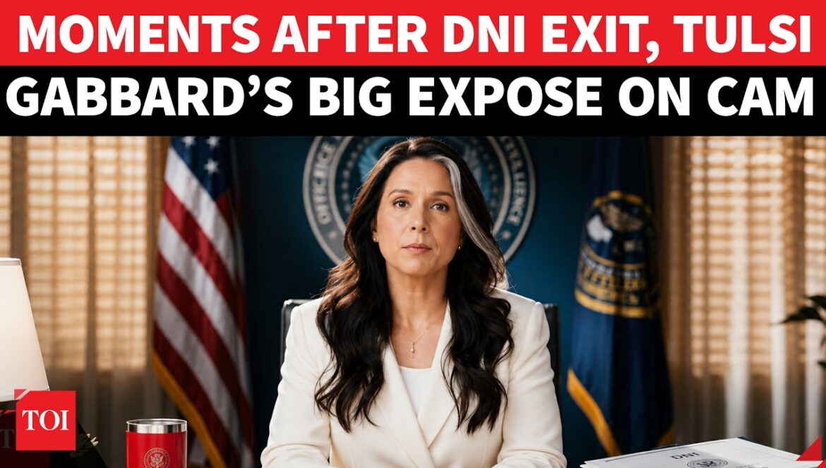 Tulsi Gabbard’s Exit Goes Nuclear, Drops On-Cam Bombshell Right After Direct. National Intell Exit | Watch…. 06-19-2026