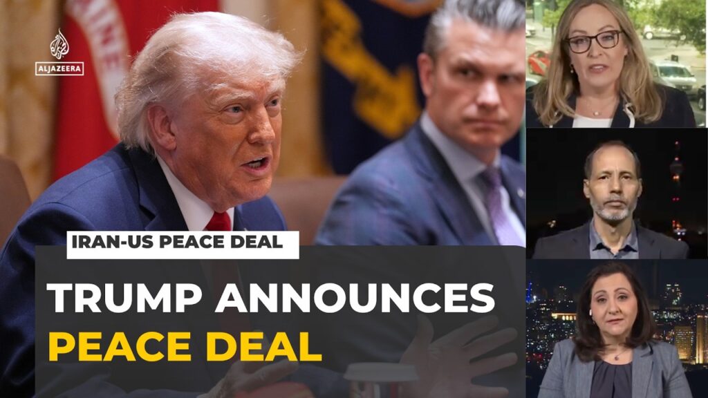 US and Iran reach Peace Deal to End War and lift Naval Blockade…. 06-14-2025