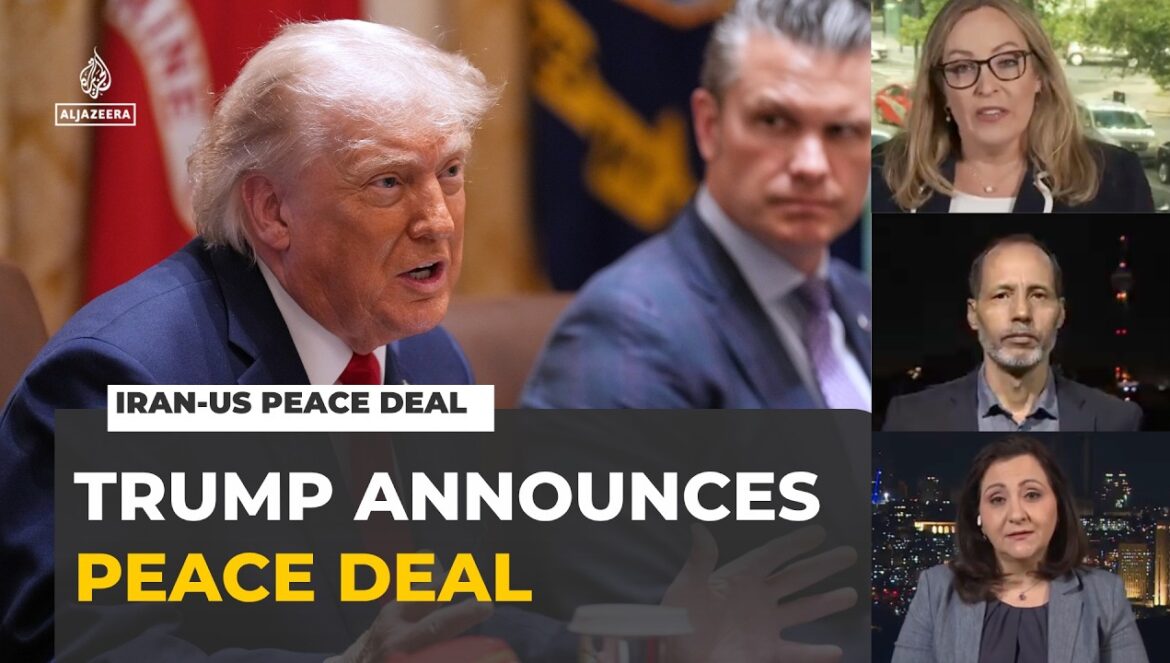US and Iran reach Peace Deal to End War and lift Naval Blockade…. 06-14-2025
